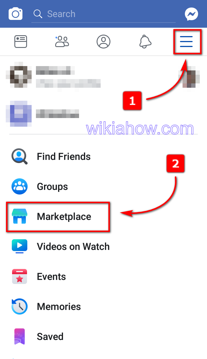 How to Get Facebook Marketplace Icon on Android - WIKIAHOW