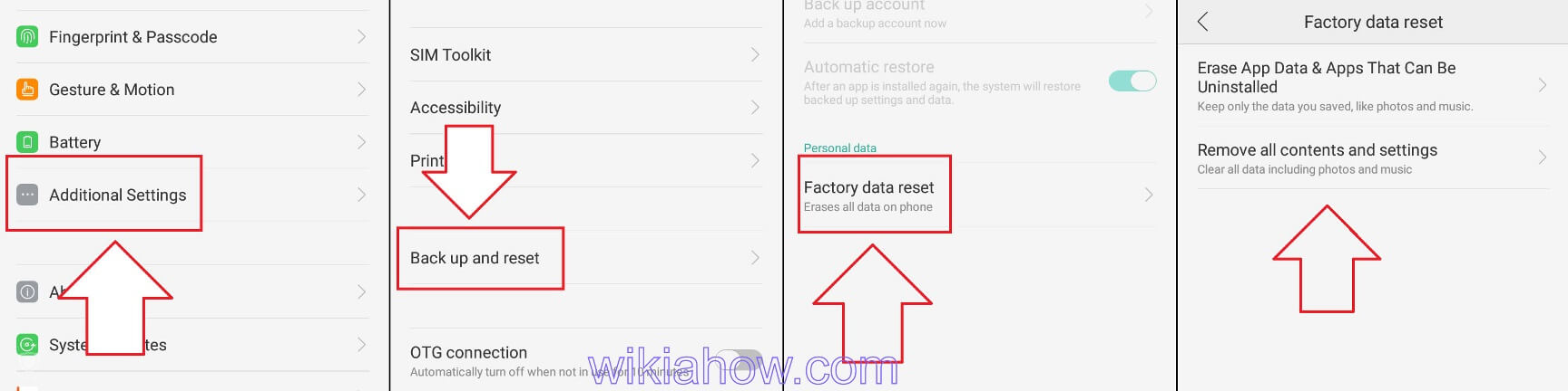 How to unblock a number on Android in with a FACTORY RESET