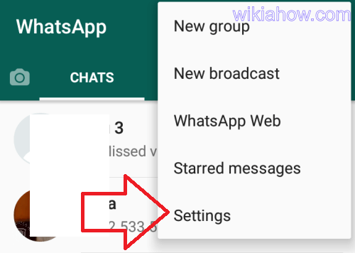 Whatsapp Setting
